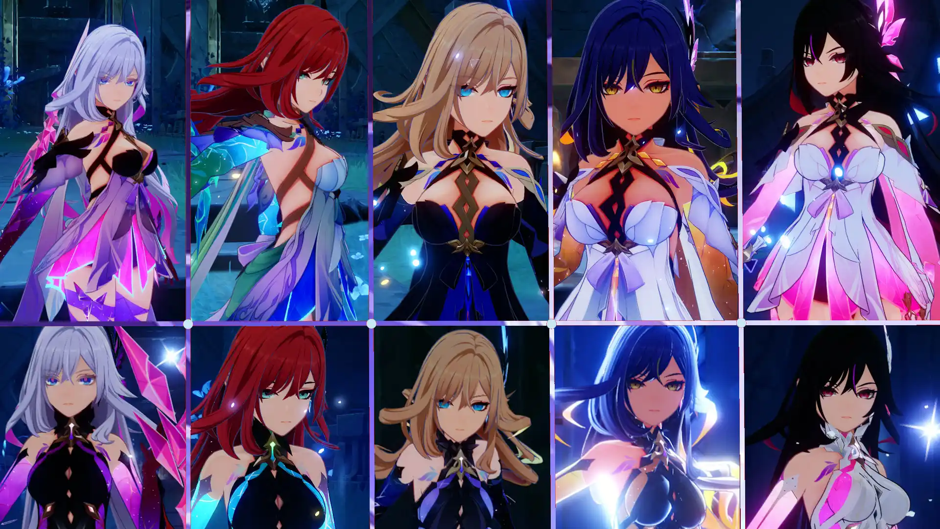 原神 スカーク Series of Recolors for Skirk mod