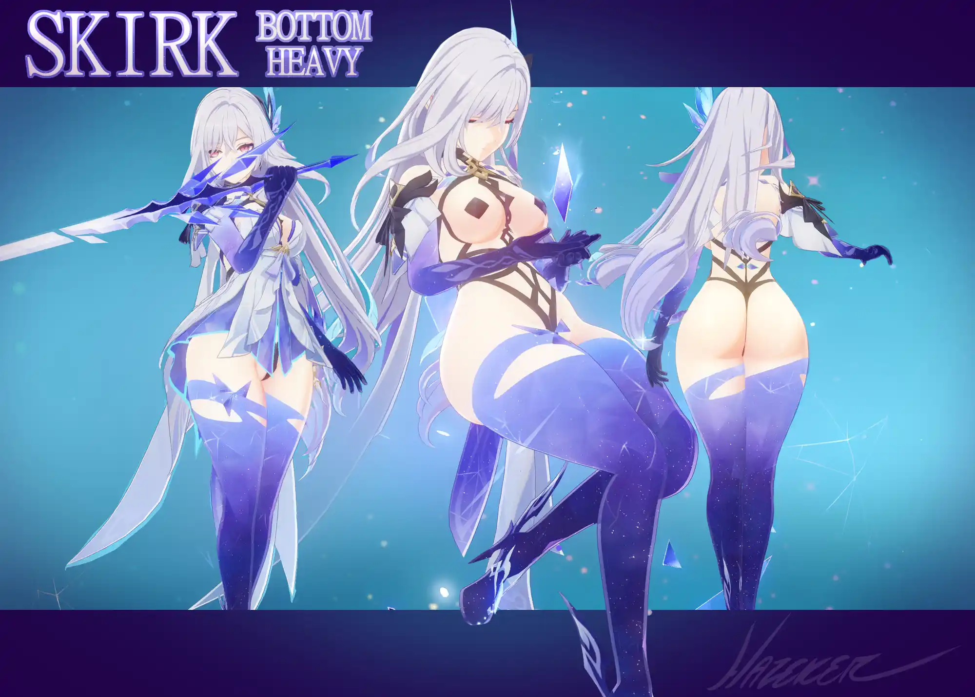原神 スカーク Skirk - Bottom Heavy mod
