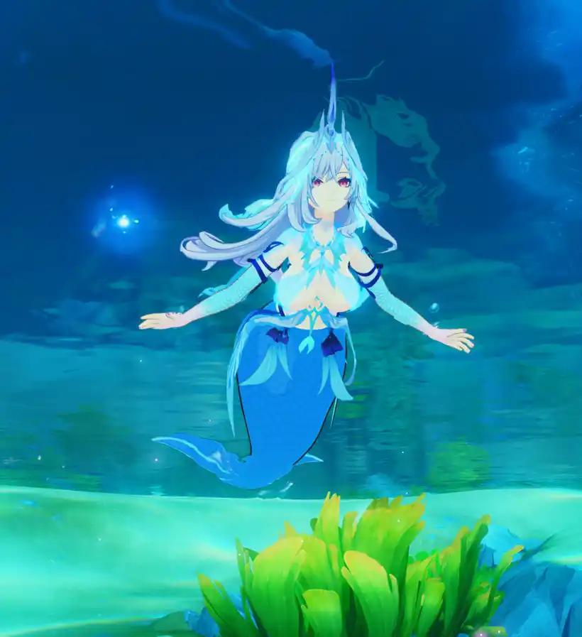 原神 スカーク MERMAID Skirk mod