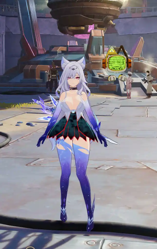 原神 スカーク Skirk Ecchi star skirt/ORFix fix mod