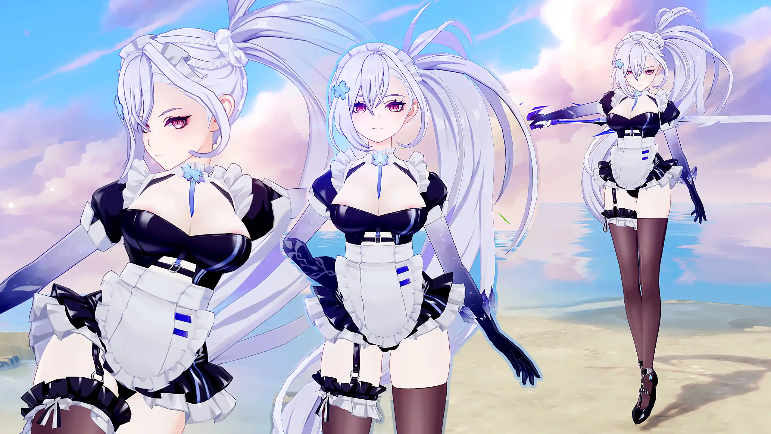 原神 スカーク Skirk Maid Mod mod