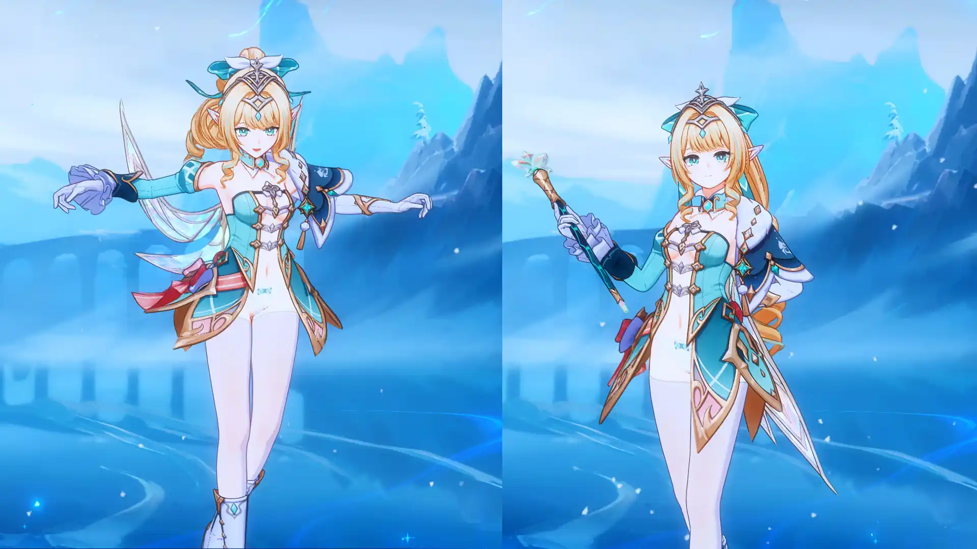 原神 ヴェスナ Vesna BellyButton and Panty Mod mod