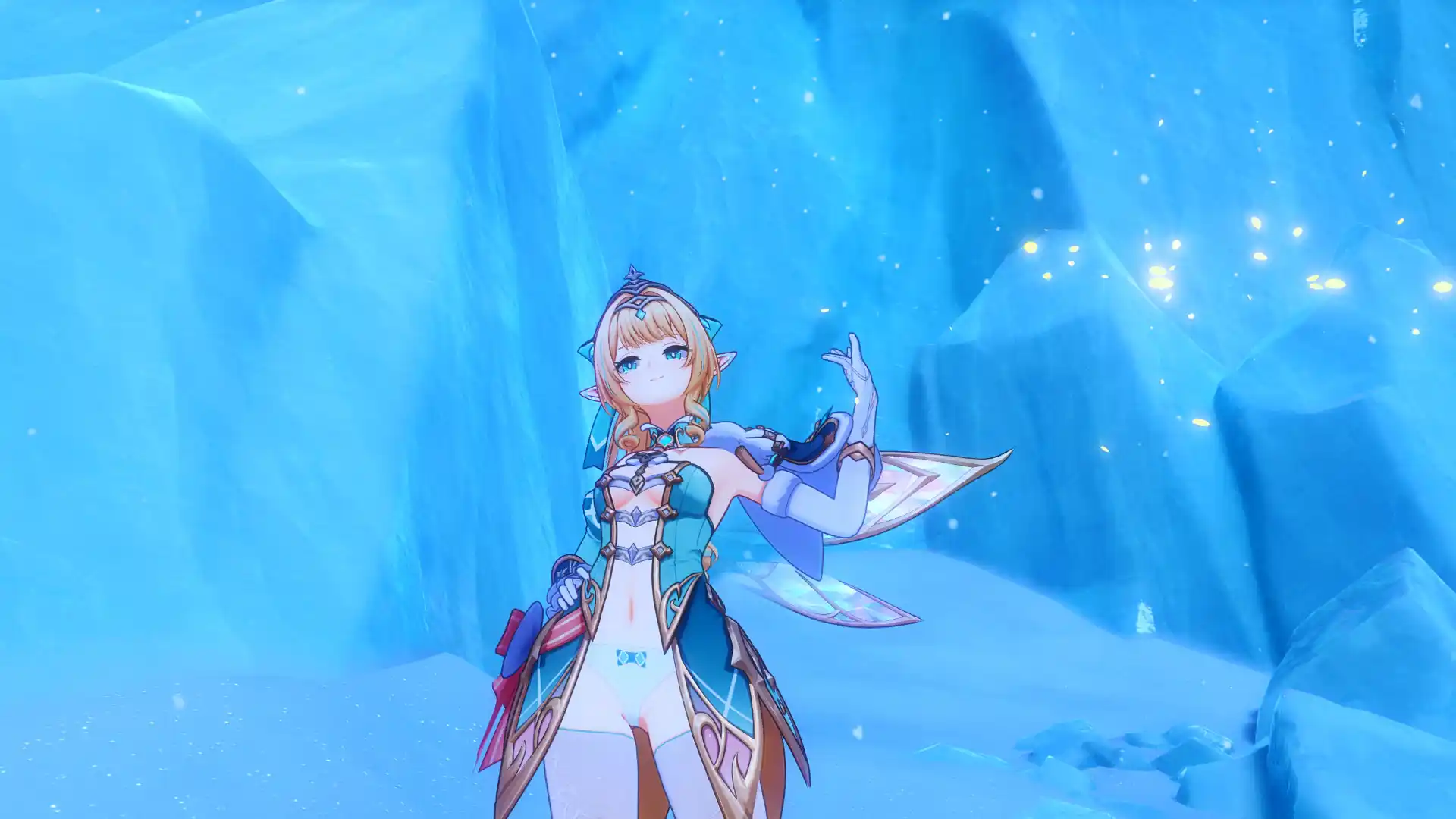 原神 ヴェスナ Vesna BellyButton and Panty Mod mod