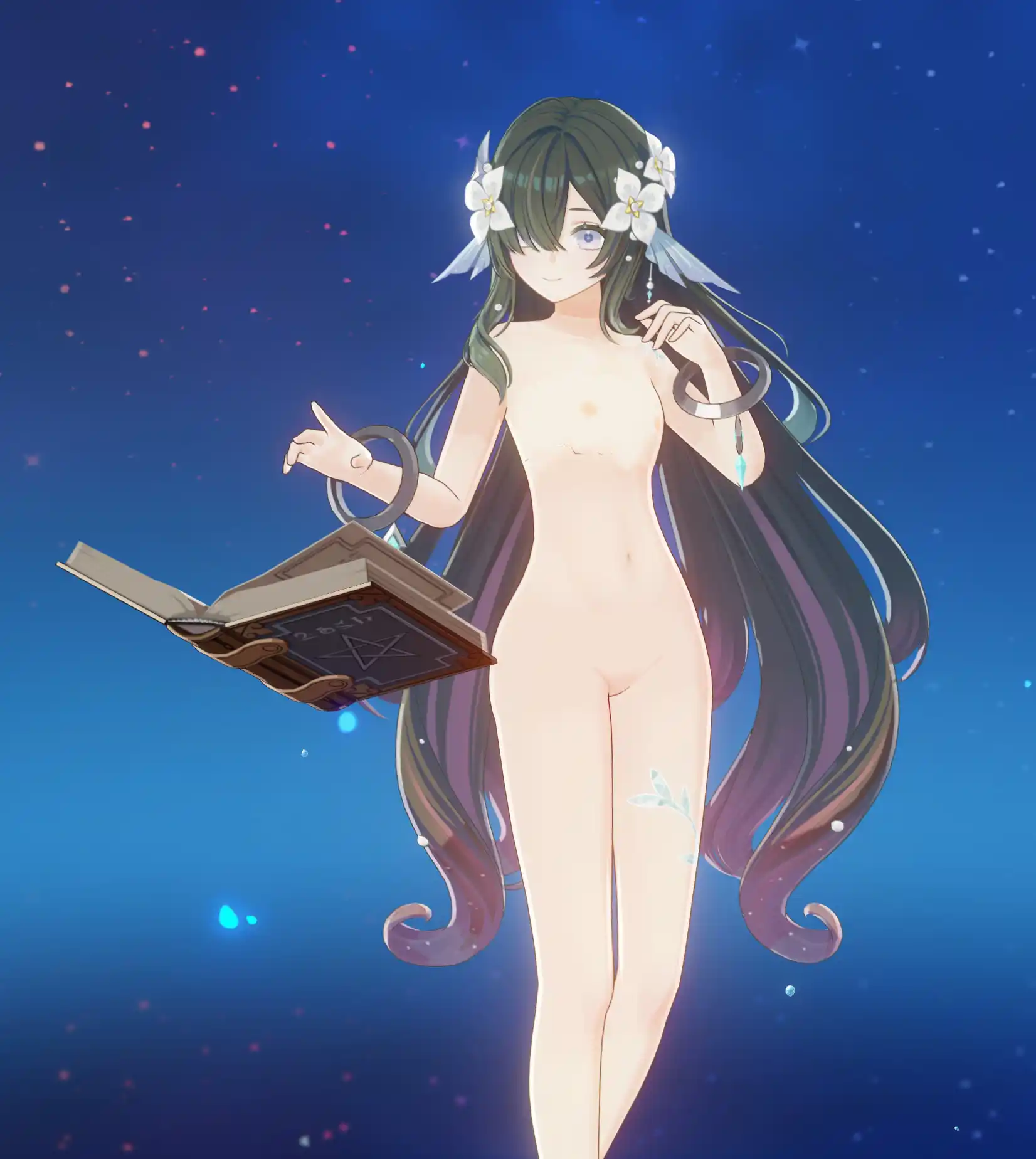 原神 ヴォジャニーツァ Vodyanitsa Authentic Nude mod