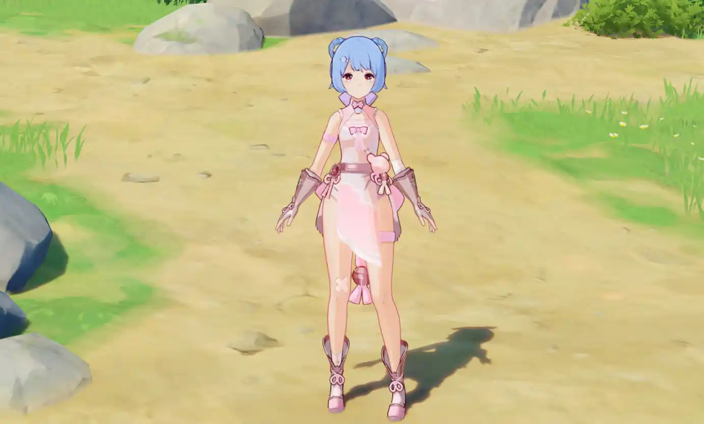原神 香菱(シャンリン) Pink Xiangling mod
