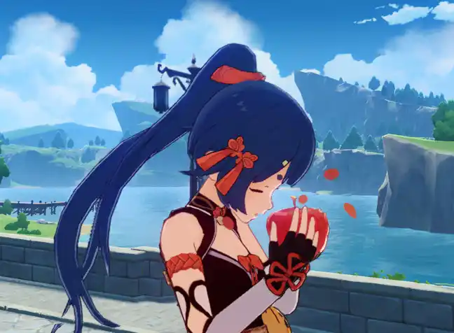 原神 香菱(シャンリン) Xiangling Undone Braids mod
