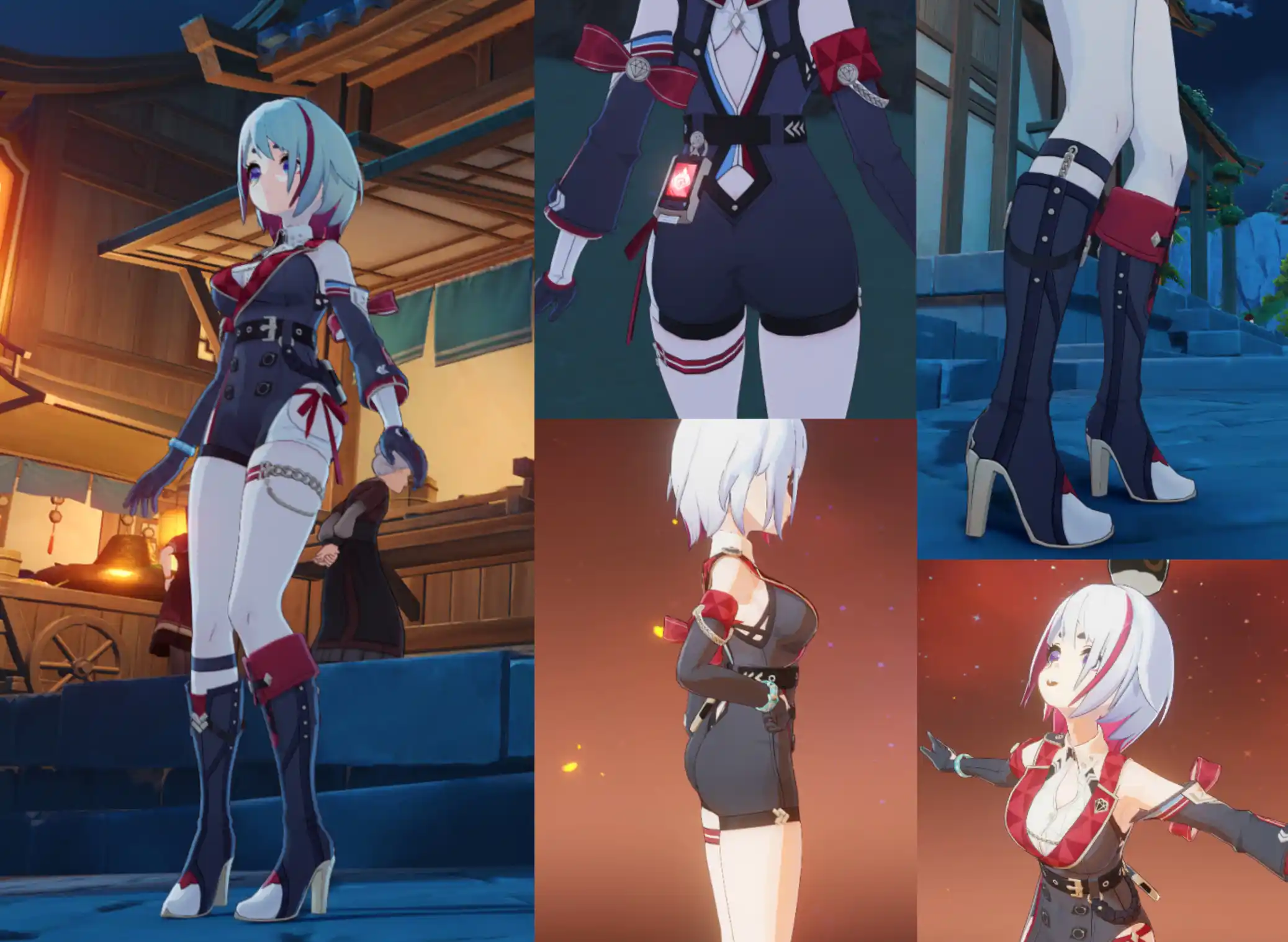 原神 香菱(シャンリン) Topaz over Xiangling + Enhanced looks mod