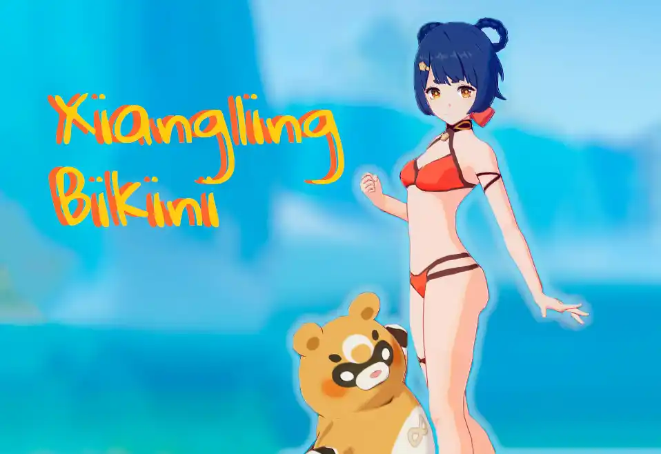 原神 香菱(シャンリン) Xiangling bikini mod