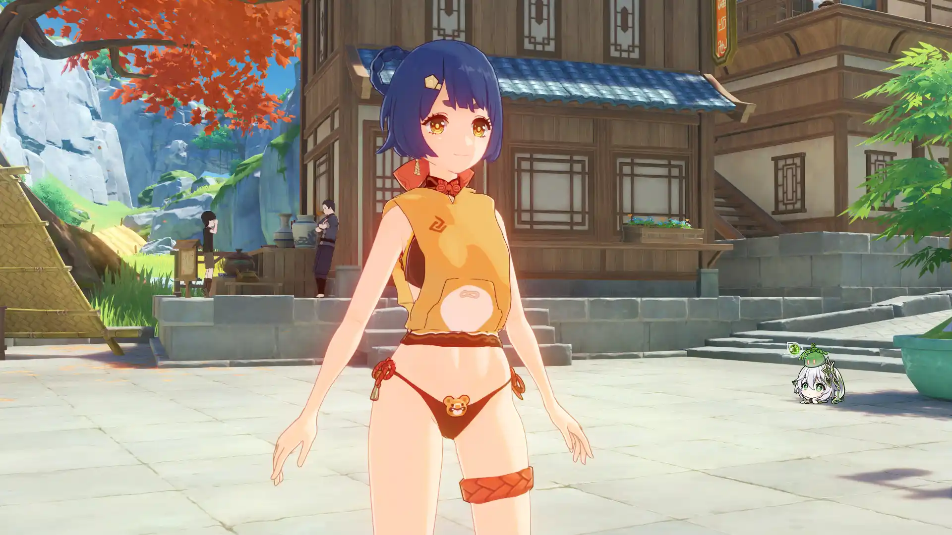 原神 香菱(シャンリン) Xiangling Guoba-fit mod