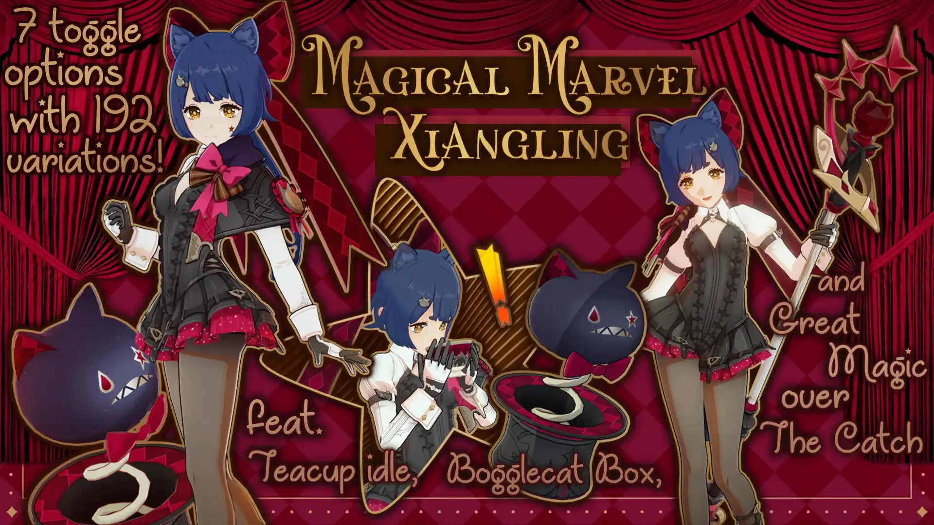 原神 香菱(シャンリン) Magical Marvel Xiangling ⋆˚⊹ ⟡ mod