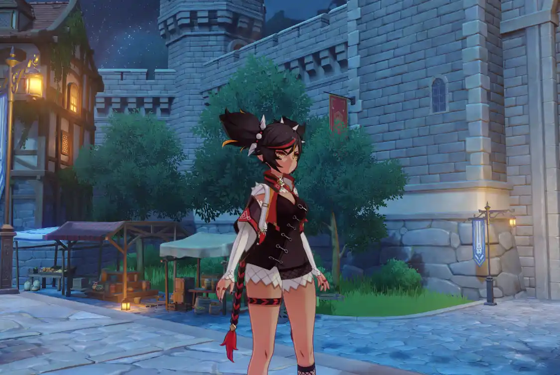 原神 辛炎(シンエン) Thicc Xinyan mod