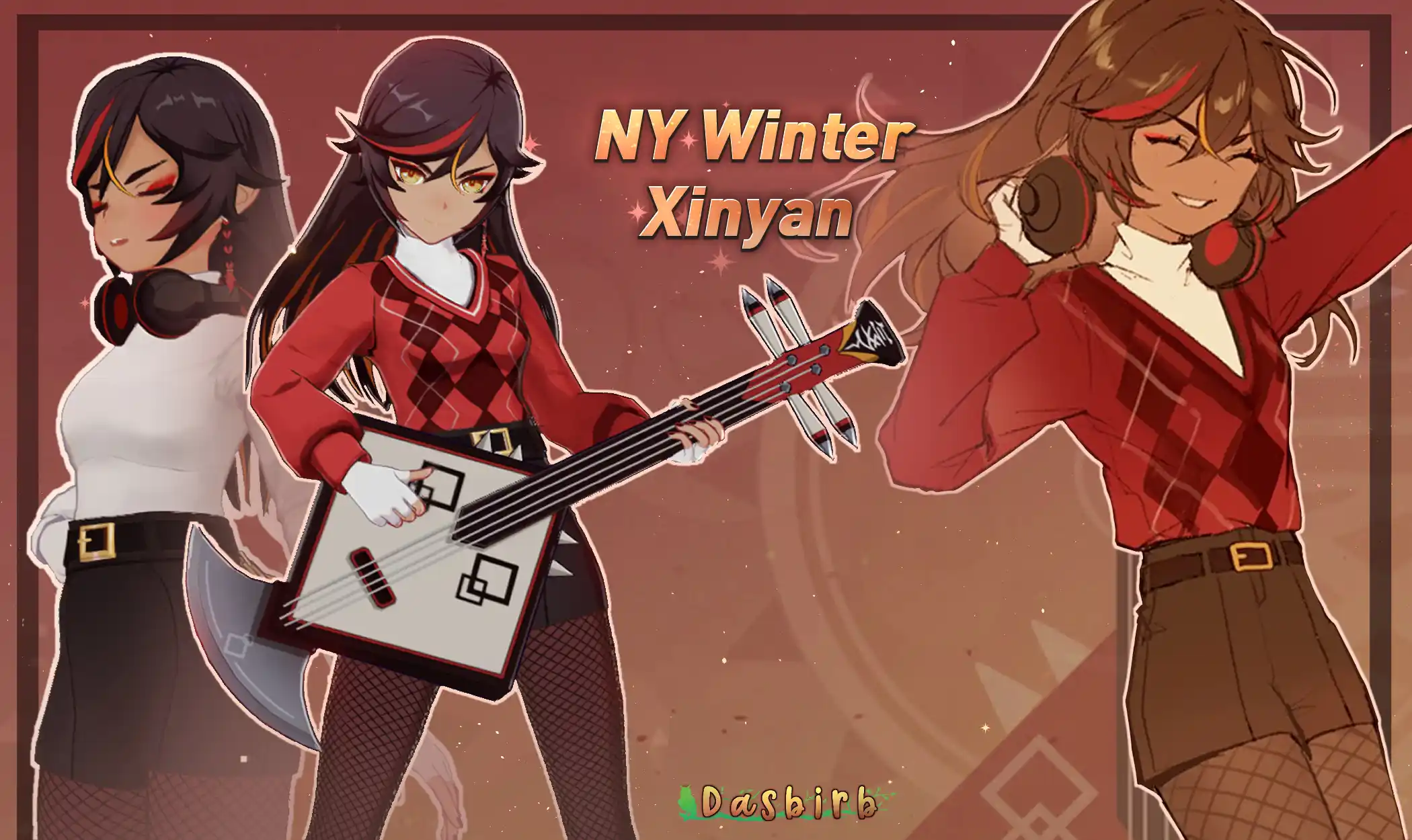 原神 辛炎(シンエン) NY Winter Xinyan mod