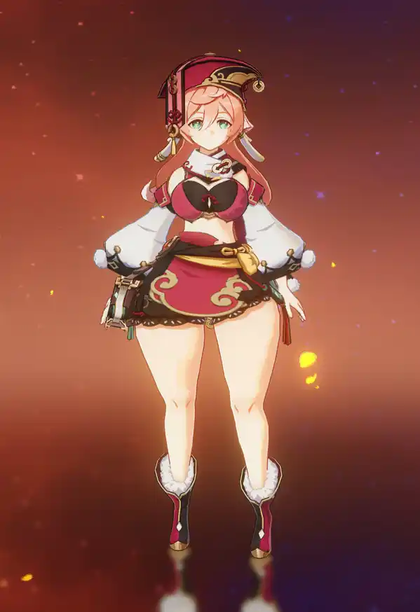 原神 煙緋（えんひ） Hefty Yanfei mod