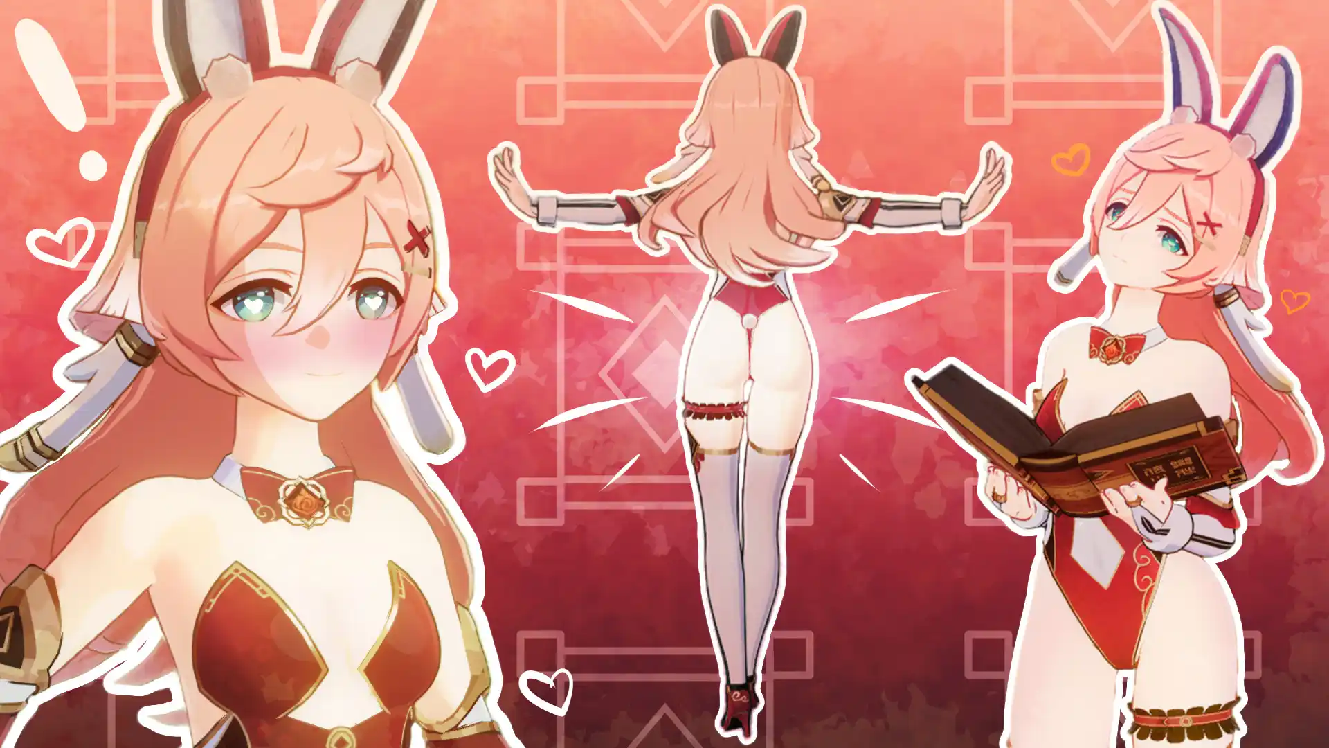 原神 煙緋（えんひ） Yanfei Bunny Suit mod