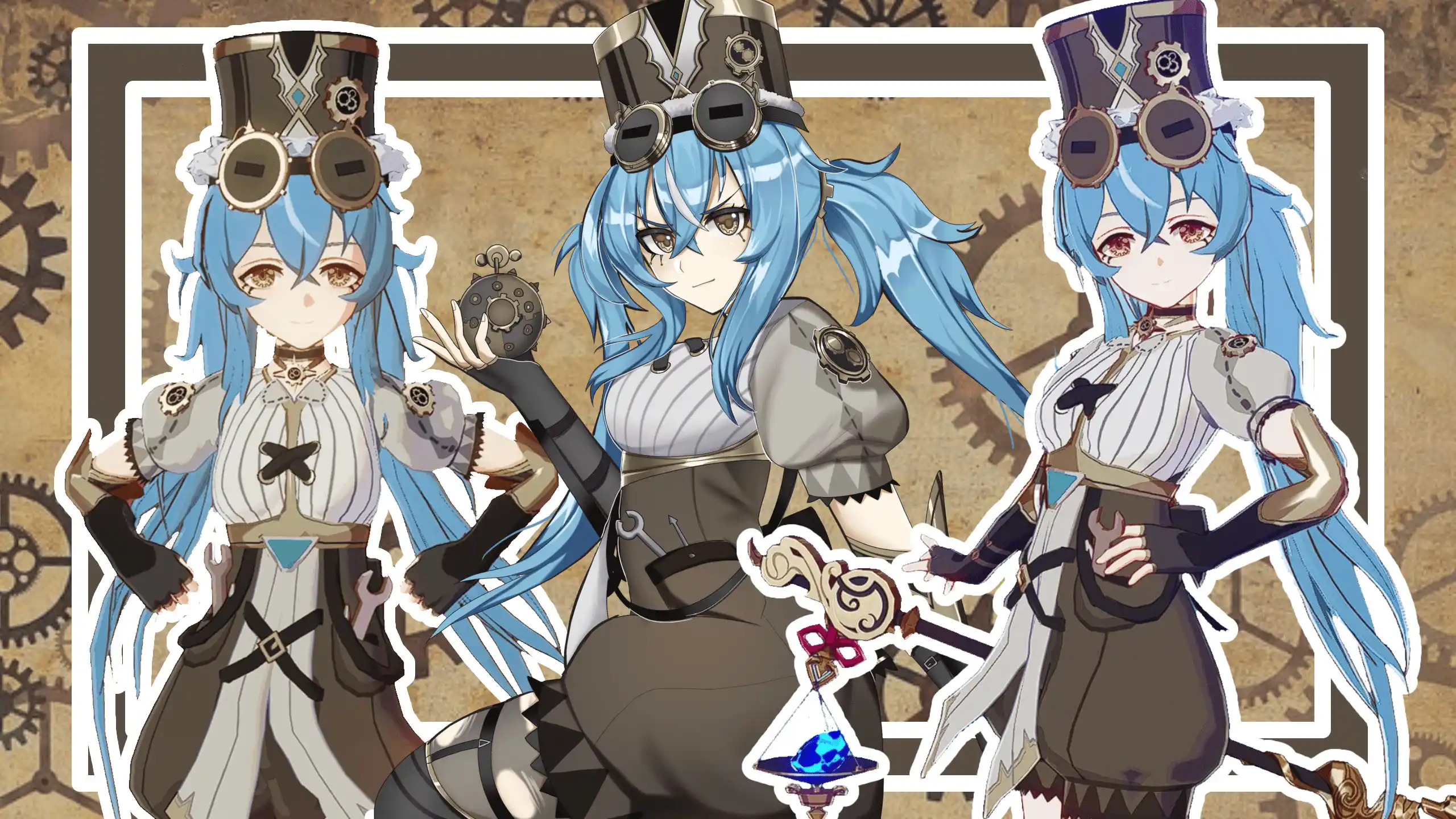 原神 煙緋（えんひ） Elysia OC over Yanfei mod