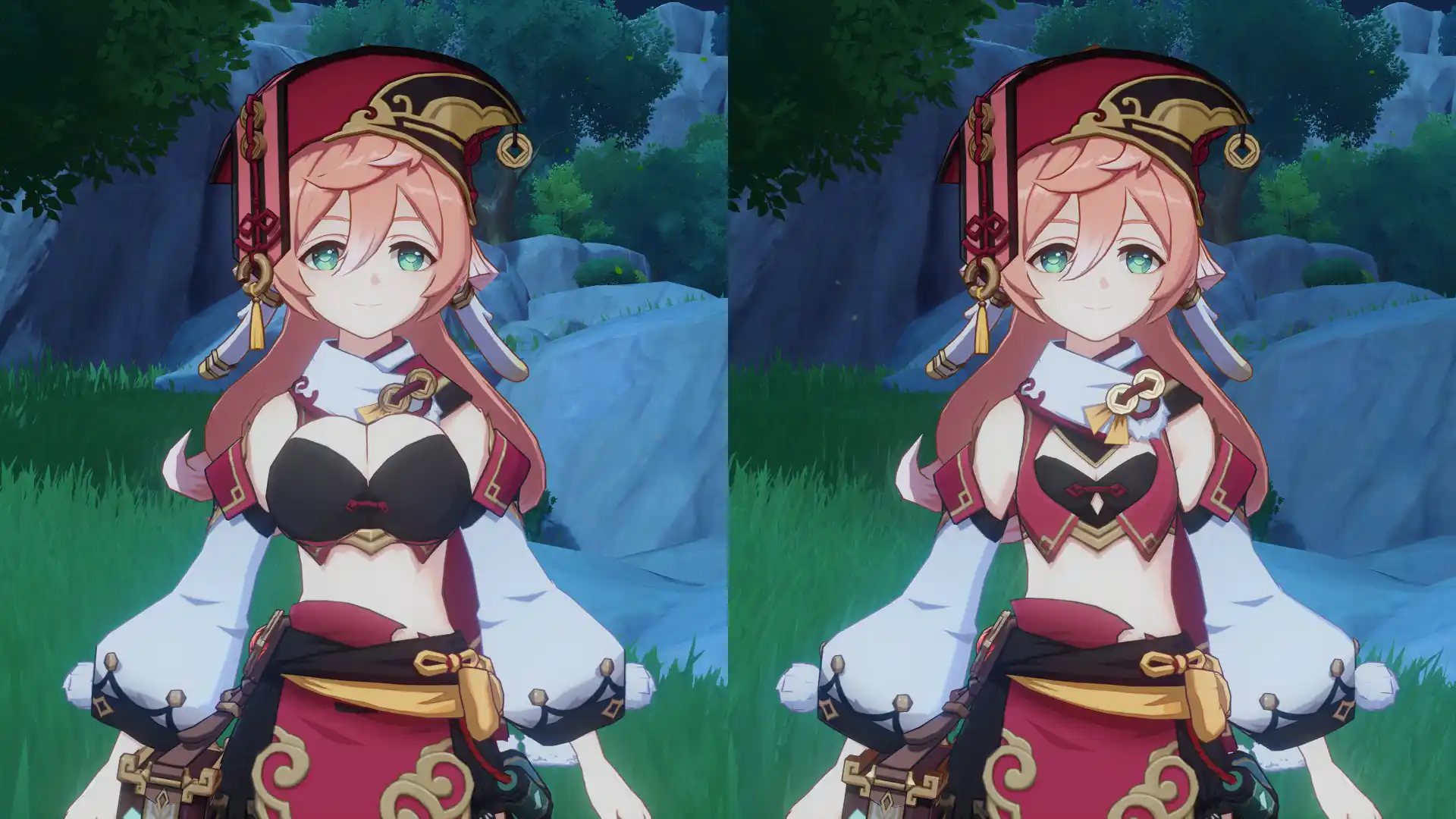 原神 煙緋（えんひ） Yanfei | New breasts mod