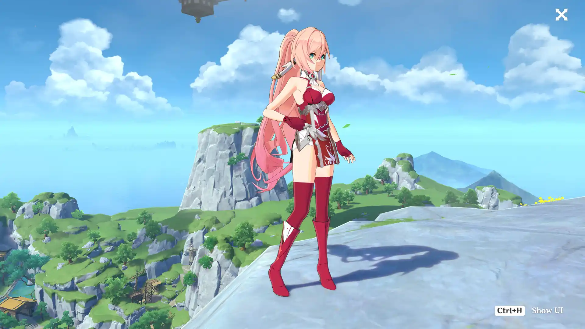 原神 煙緋（えんひ） [Yanfei]Durandal costume mod