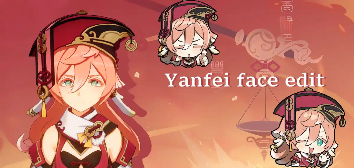 原神 煙緋（えんひ） Yanfei small face rework mod