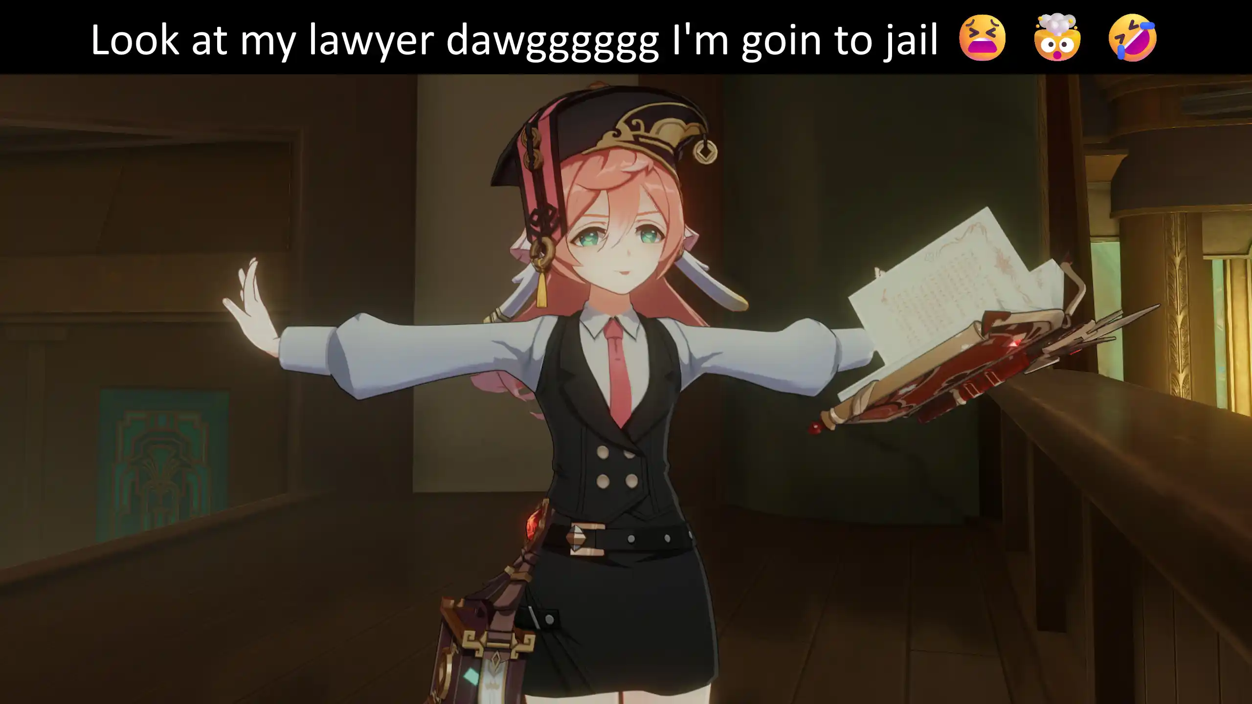 原神 煙緋（えんひ） Dress-coded Yanfei mod