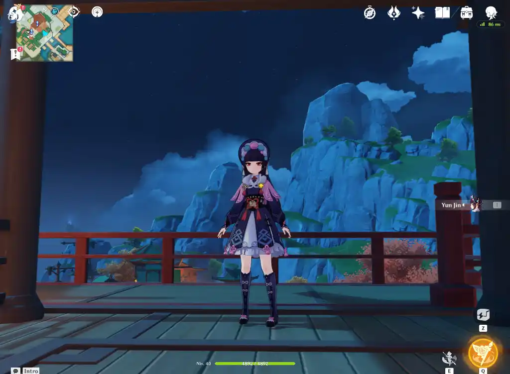 原神 雲菫（ウンキン） Yun Jin Bare Legs mod