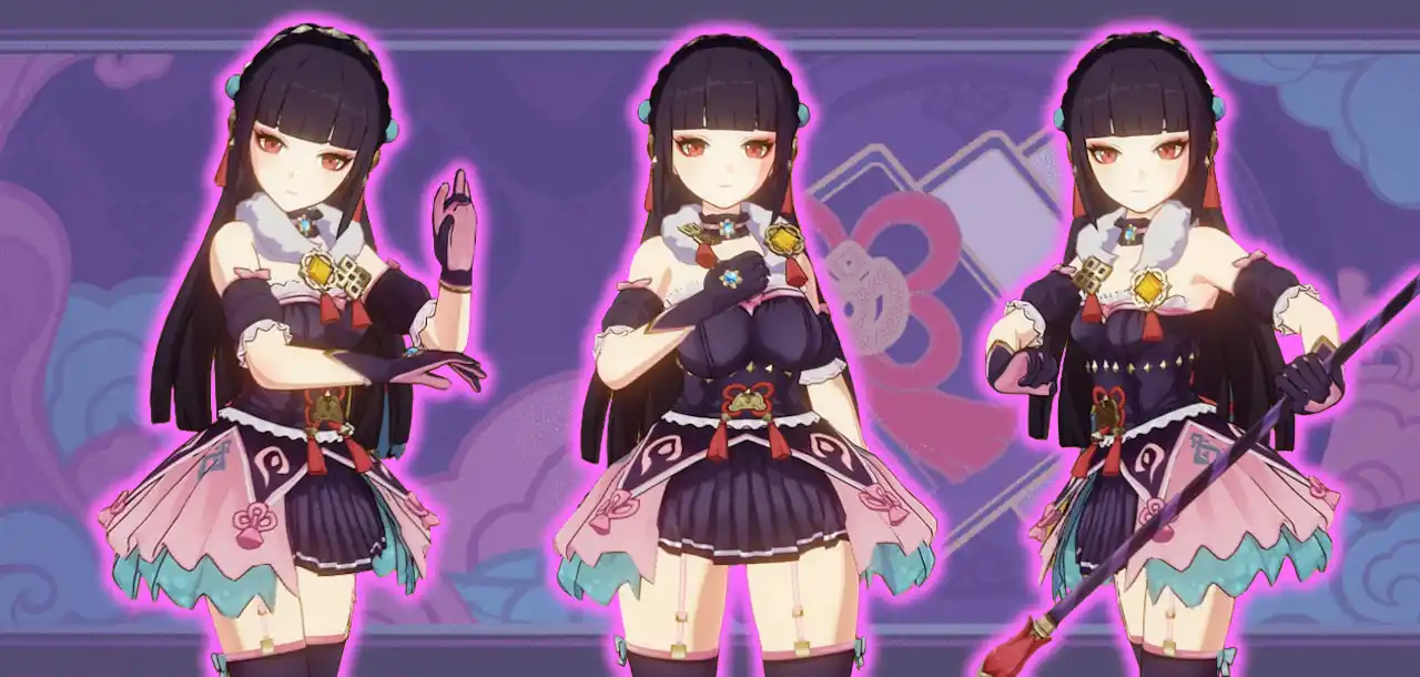 原神 雲菫（ウンキン） Yun Jin Magical Girl Thicc & Lore Friendly mod