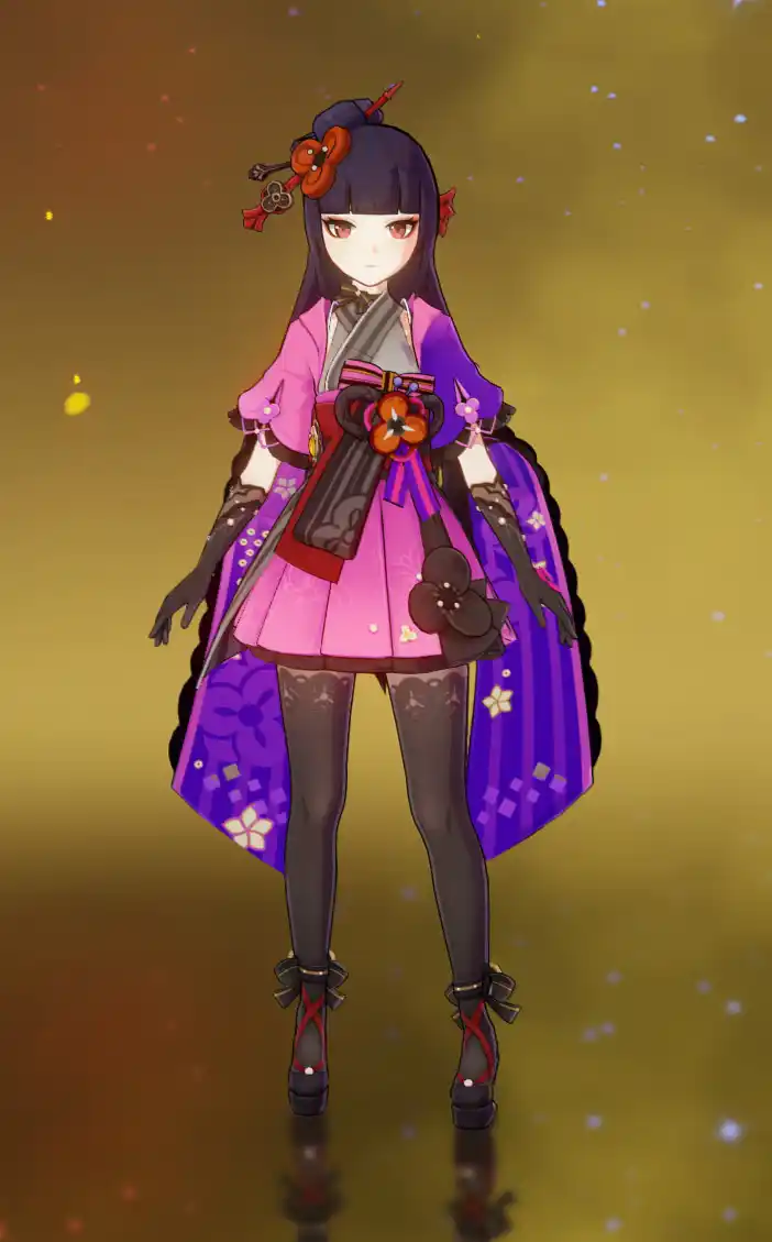 原神 雲菫（ウンキン） Yun Jin in Chiori outfit Recolour mod