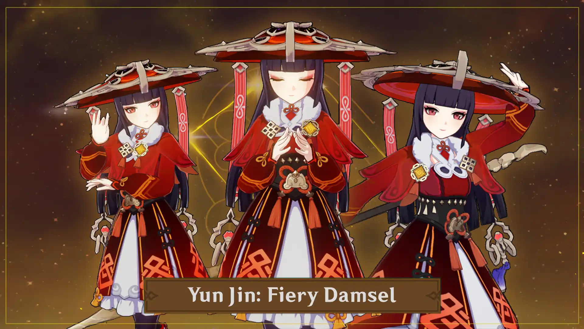 原神 雲菫（ウンキン） [Yun Jin]Fiery Damsel mod