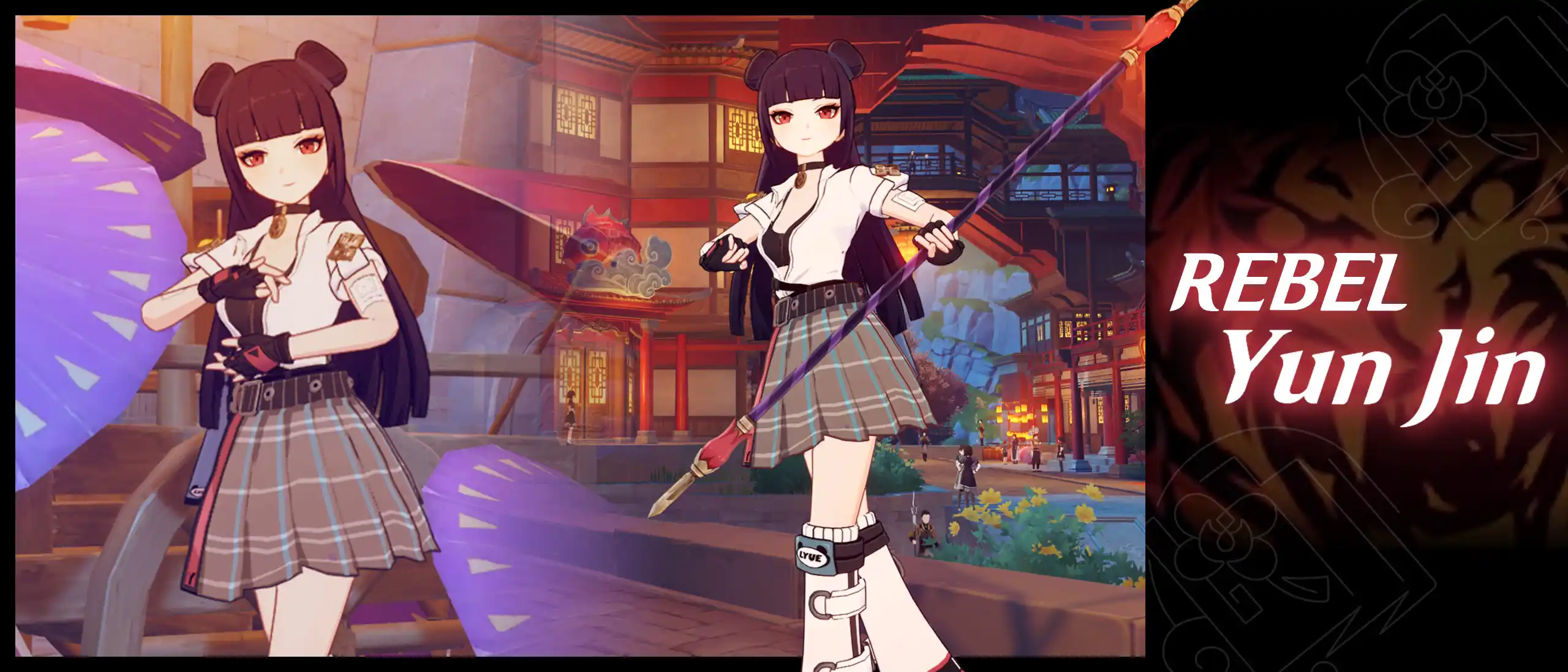 原神 雲菫（ウンキン） Rebel Yun Jin mod