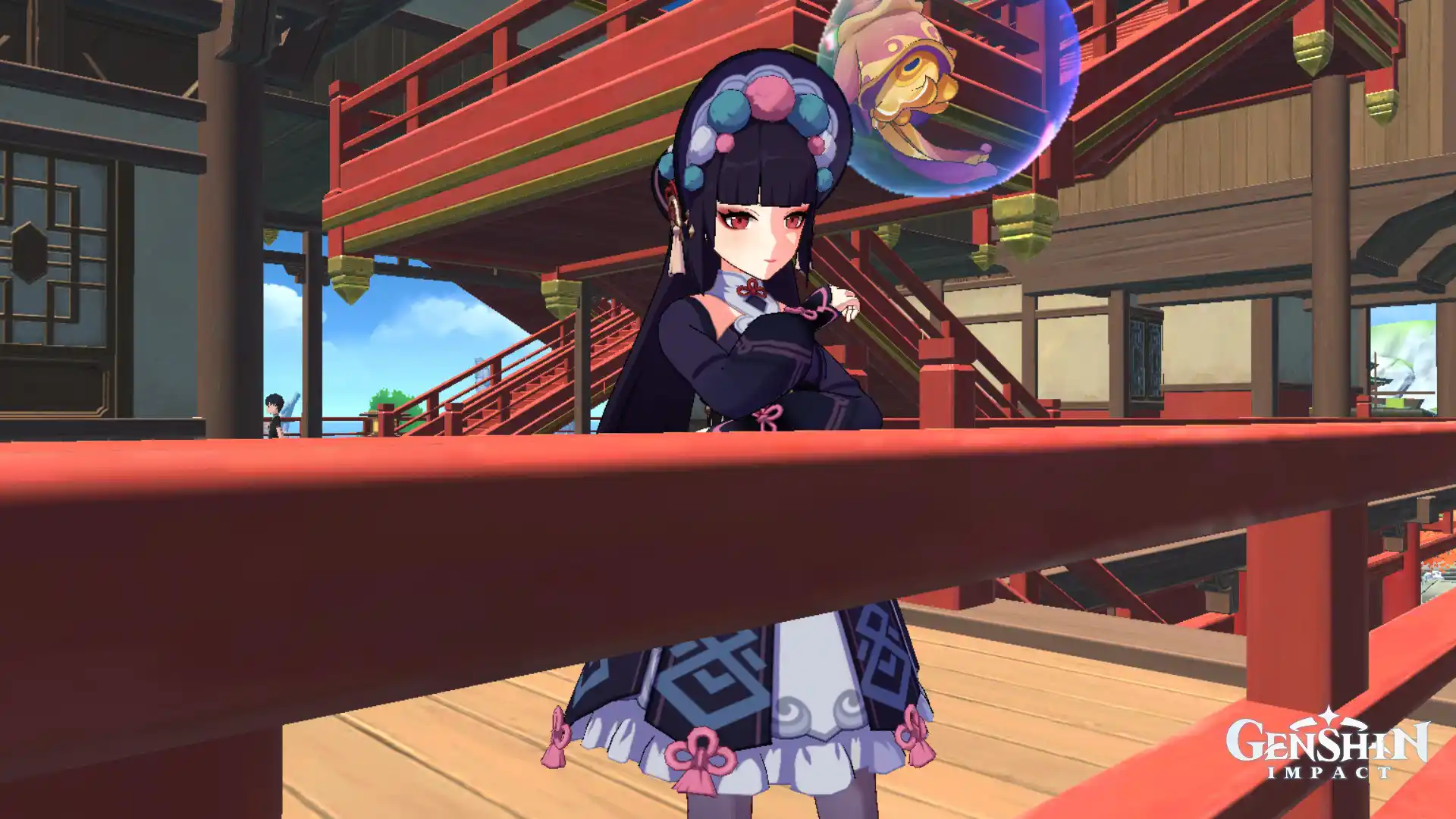 原神 雲菫（ウンキン） capeless Yun Jin mod