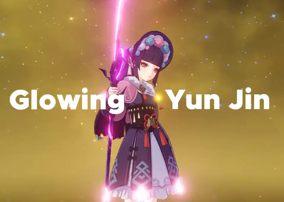 原神 雲菫（ウンキン） Glowing Yun Jin mod