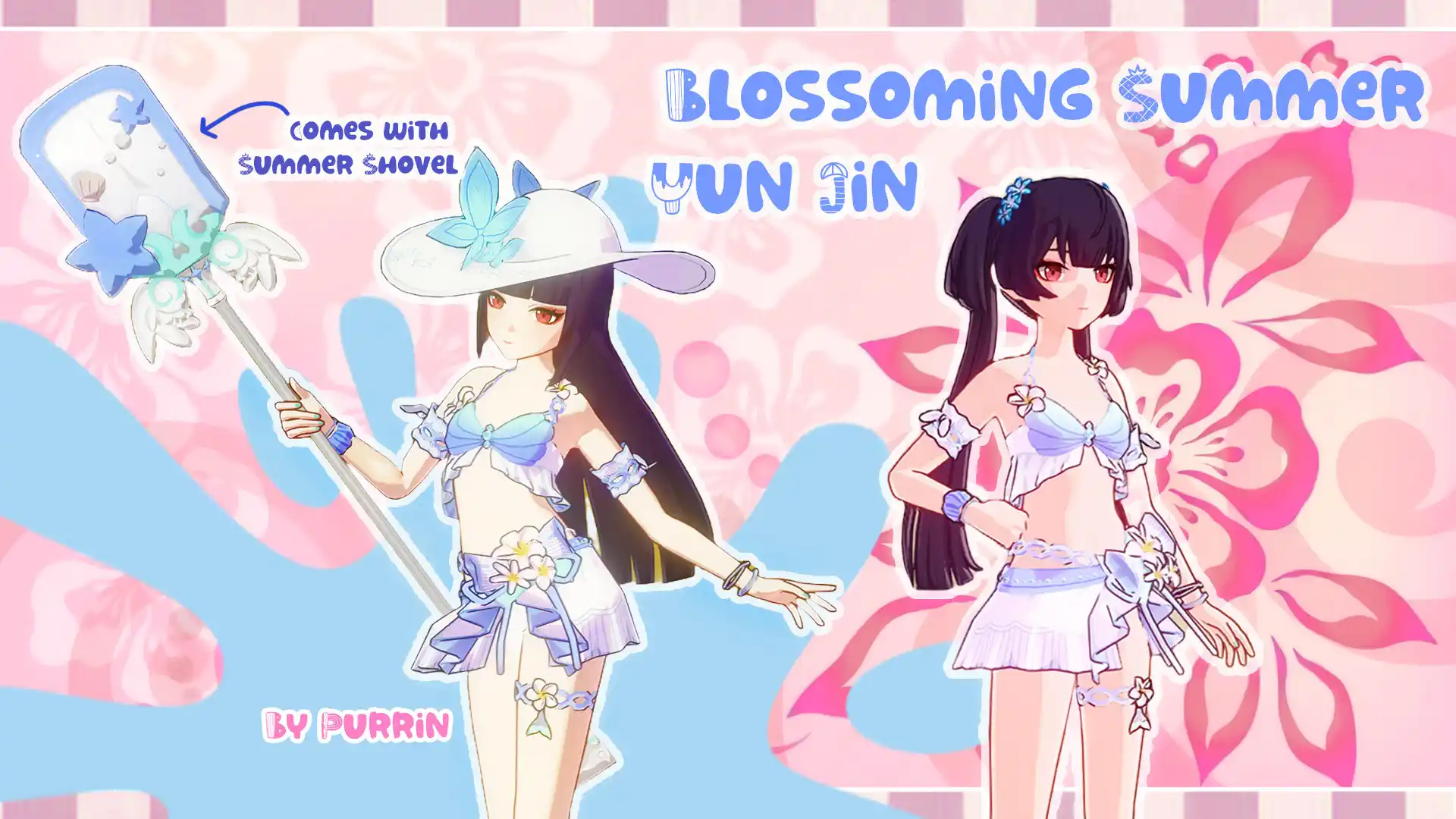 原神 雲菫（ウンキン） ☀︎ Blossoming Summer Yun Jin ☀︎༄.° mod