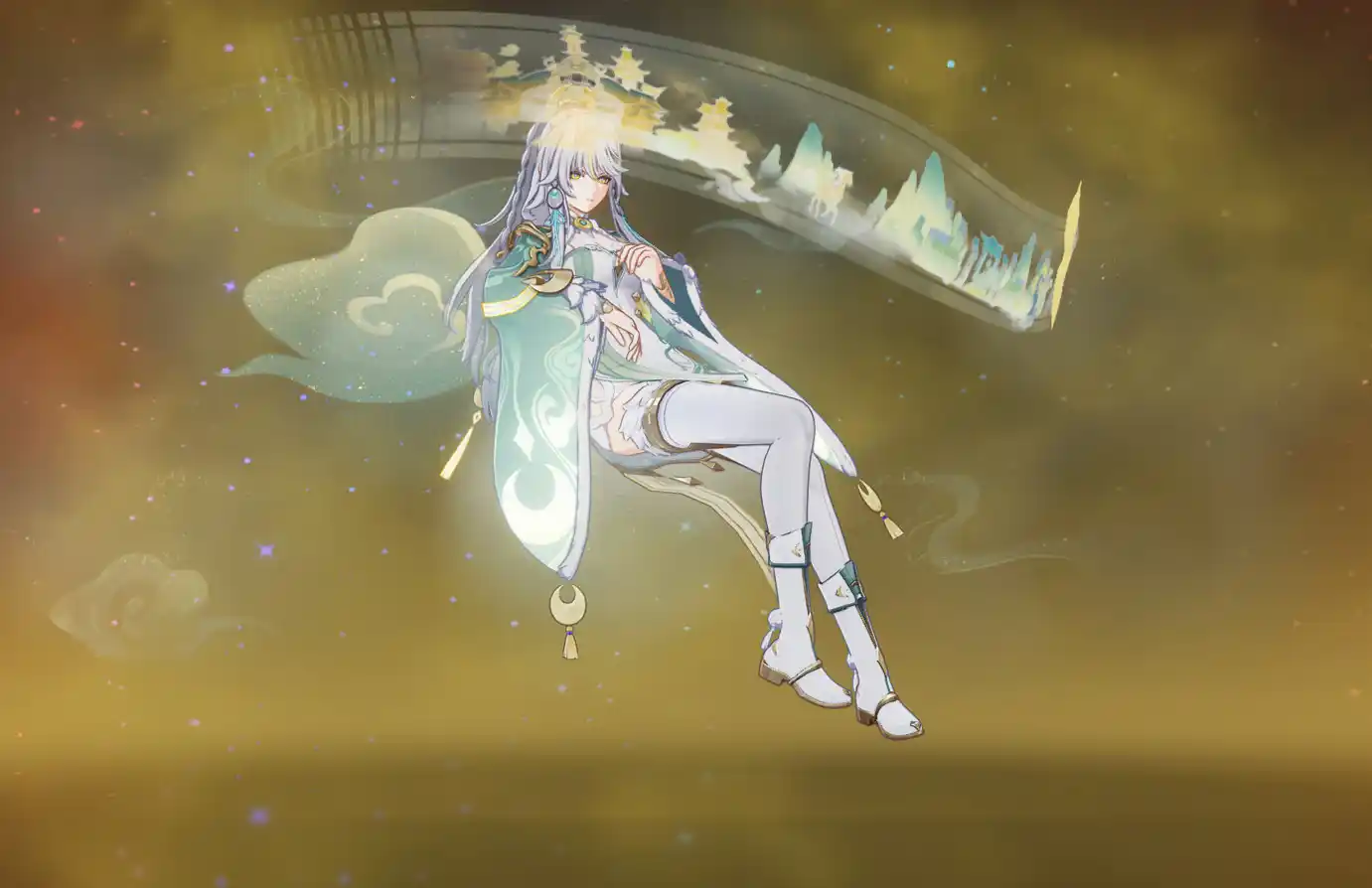 原神 兹白 Zibai Boots mod