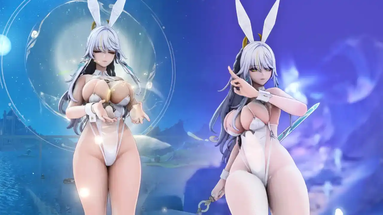 原神 兹白 Rabbit of Paradise Zibai mod