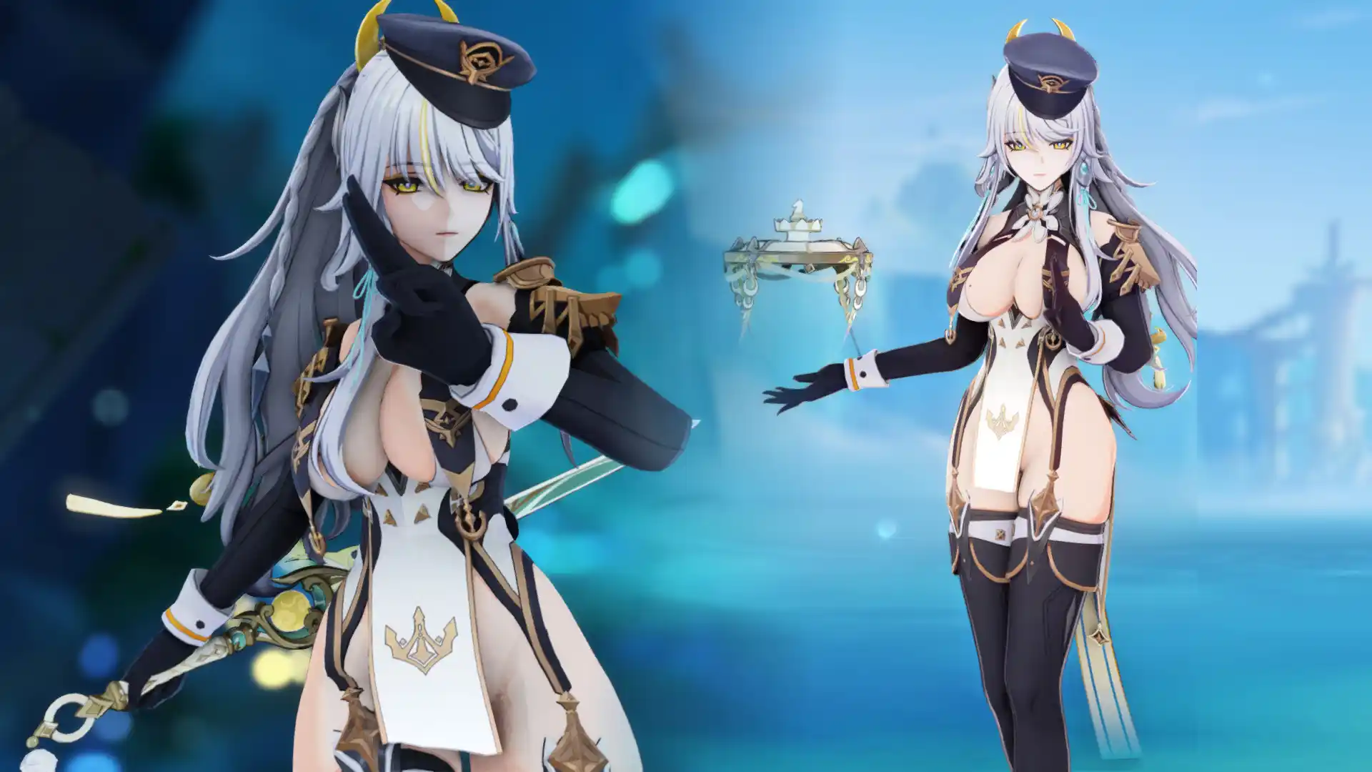 原神 兹白 Forbidden Uniform Zibai mod