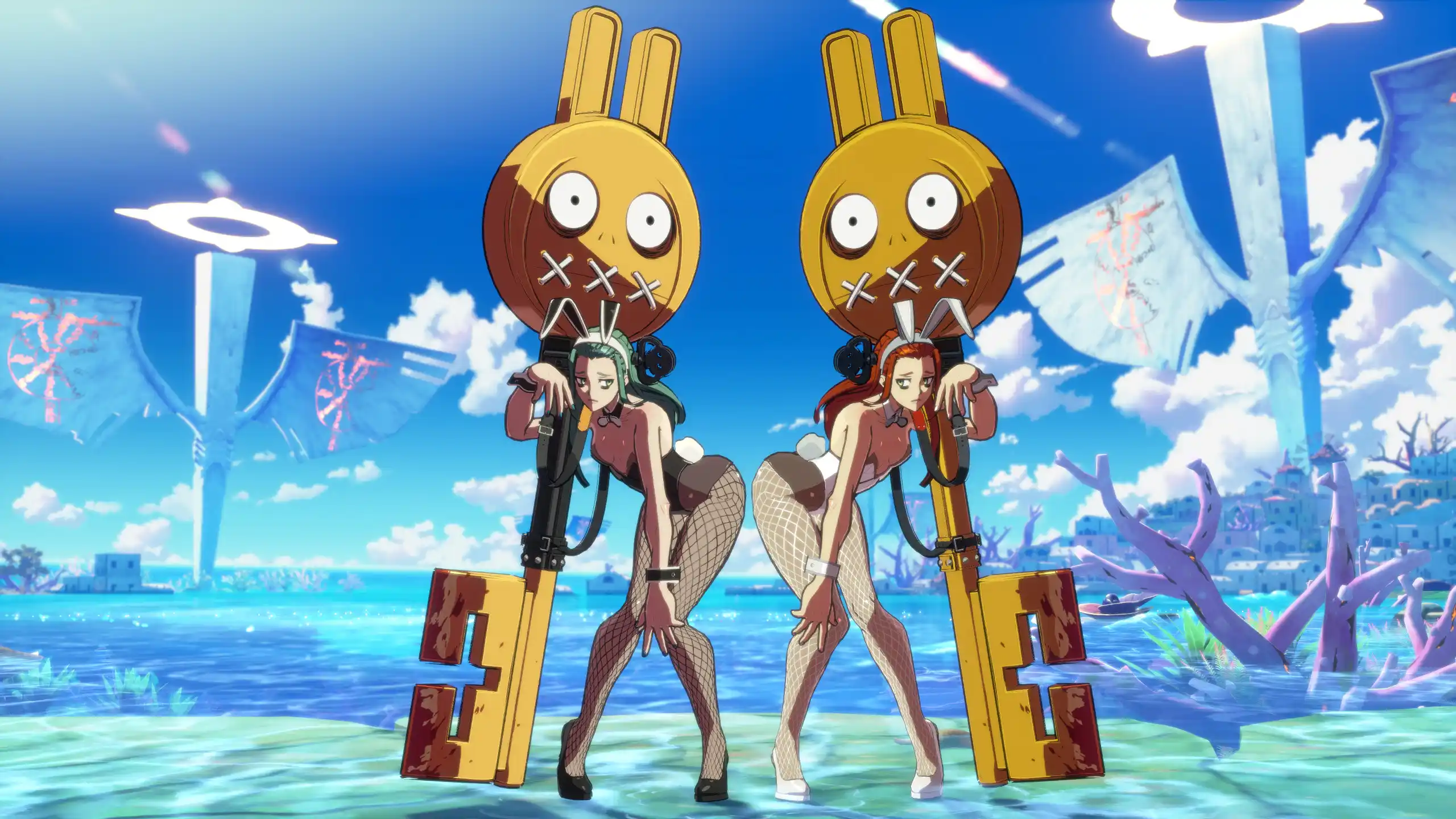 ギルティギアストライヴ アバ Bunny Suit A.B.A mod