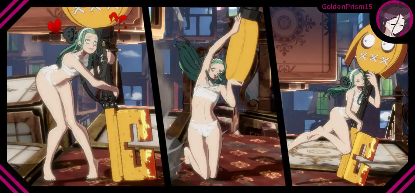 ギルティギアストライヴ アバ Bandage Swimsuit A.B.A mod