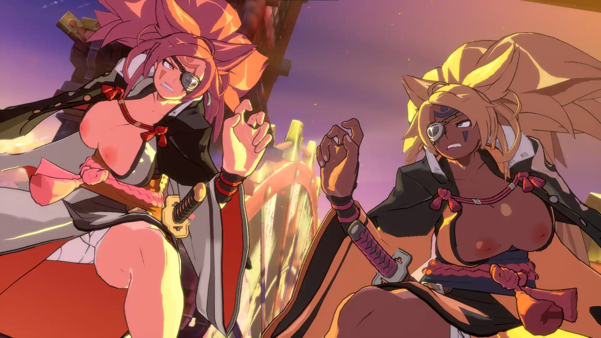 ギルティギアストライヴ 梅喧 Exposed Baiken mod