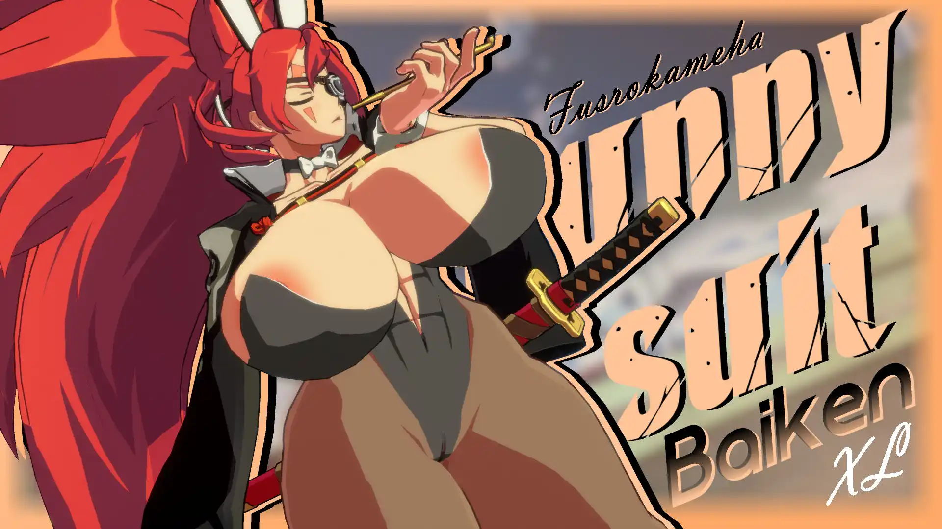 ギルティギアストライヴ 梅喧 Bunny Suit for XL Baiken mod