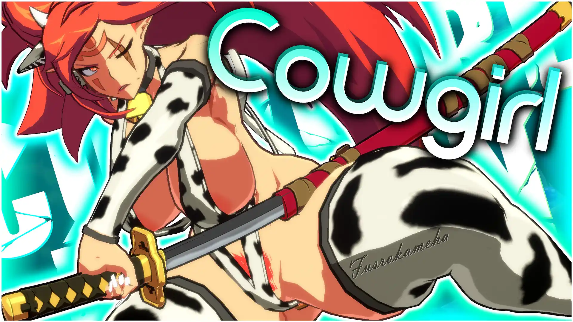 ギルティギアストライヴ 梅喧 Cowgirl Baiken mod