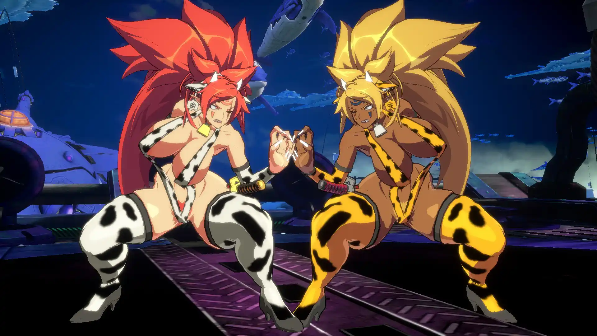 ギルティギアストライヴ 梅喧 Cowgirl Baiken mod