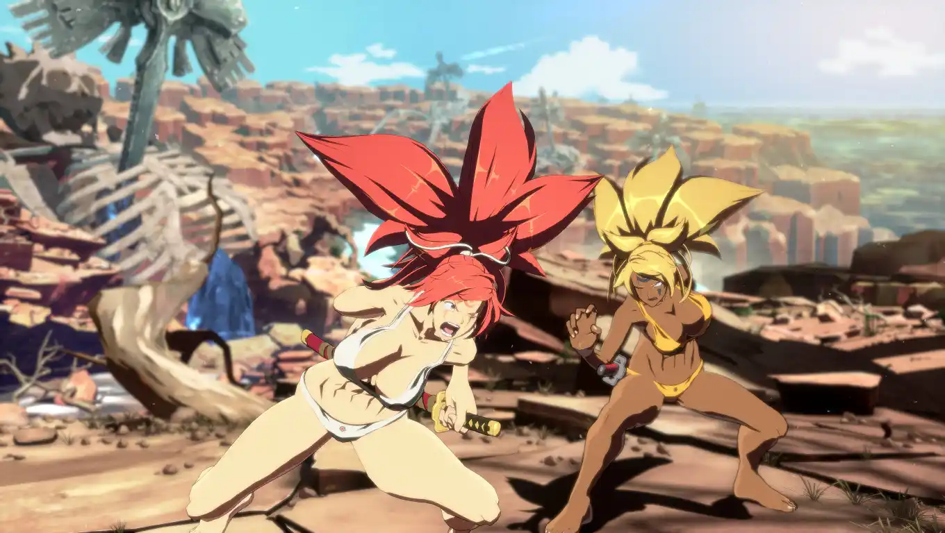 ギルティギアストライヴ 梅喧 Beach Baiken mod
