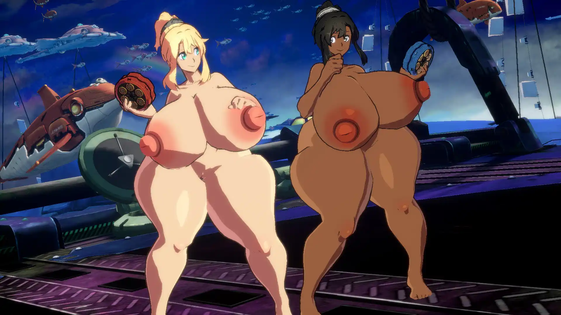 ギルティギアストライヴ ブリジット Unrealistic Proportions for Nude Bridget mod