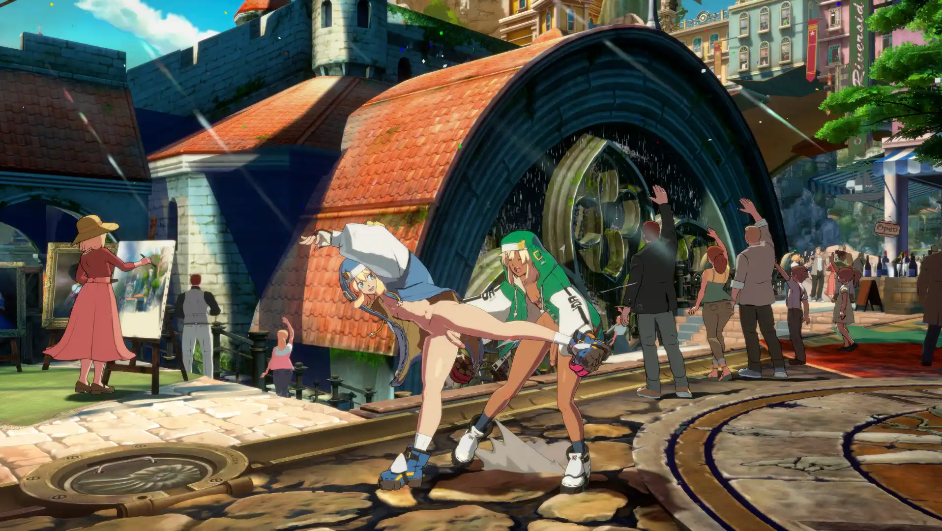 ギルティギアストライヴ ブリジット Another Nude Bridget Flat Edit mod