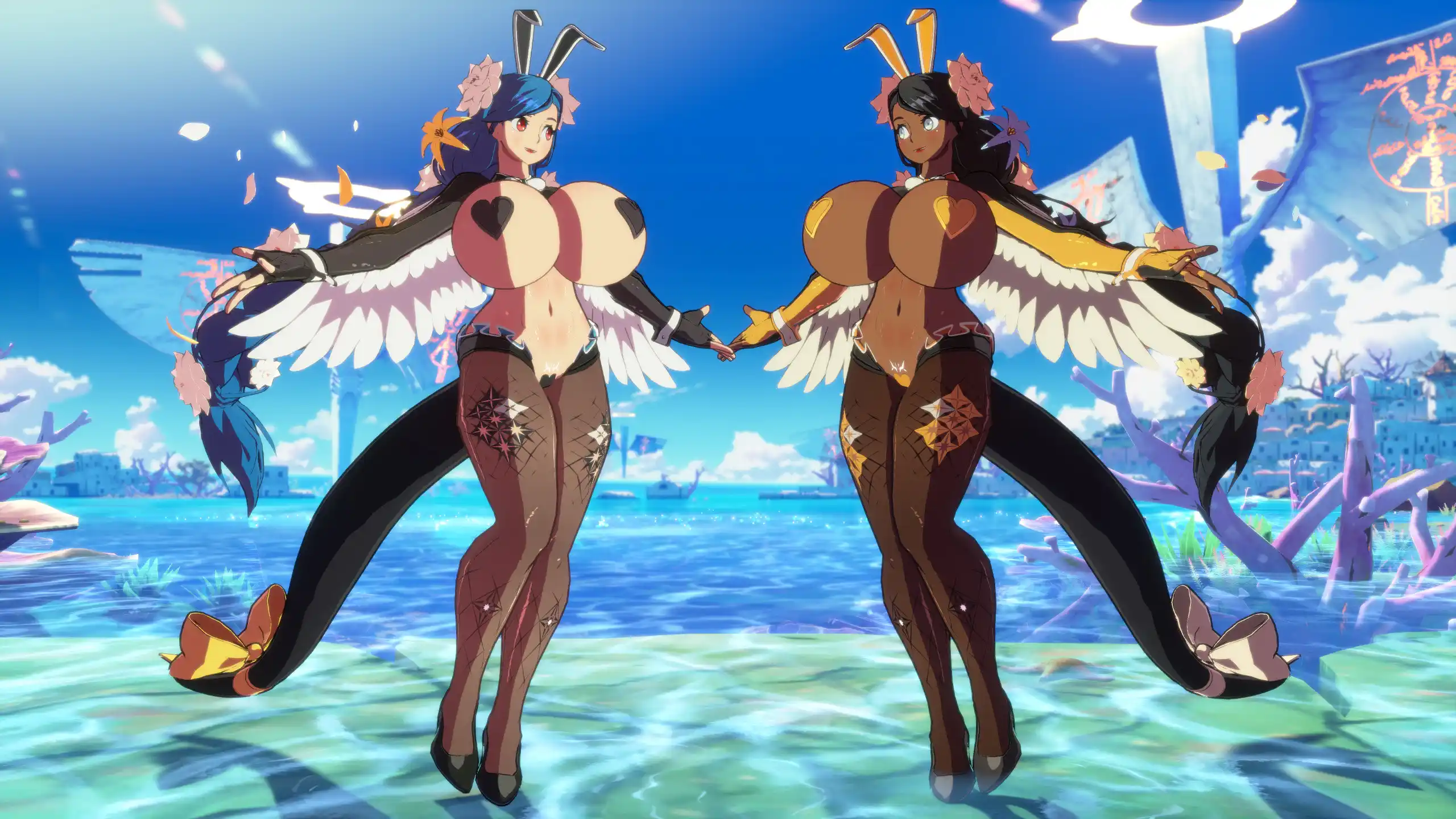 ギルティギアストライヴ ディズィー Reverse Bunnysuit Dizzy mod