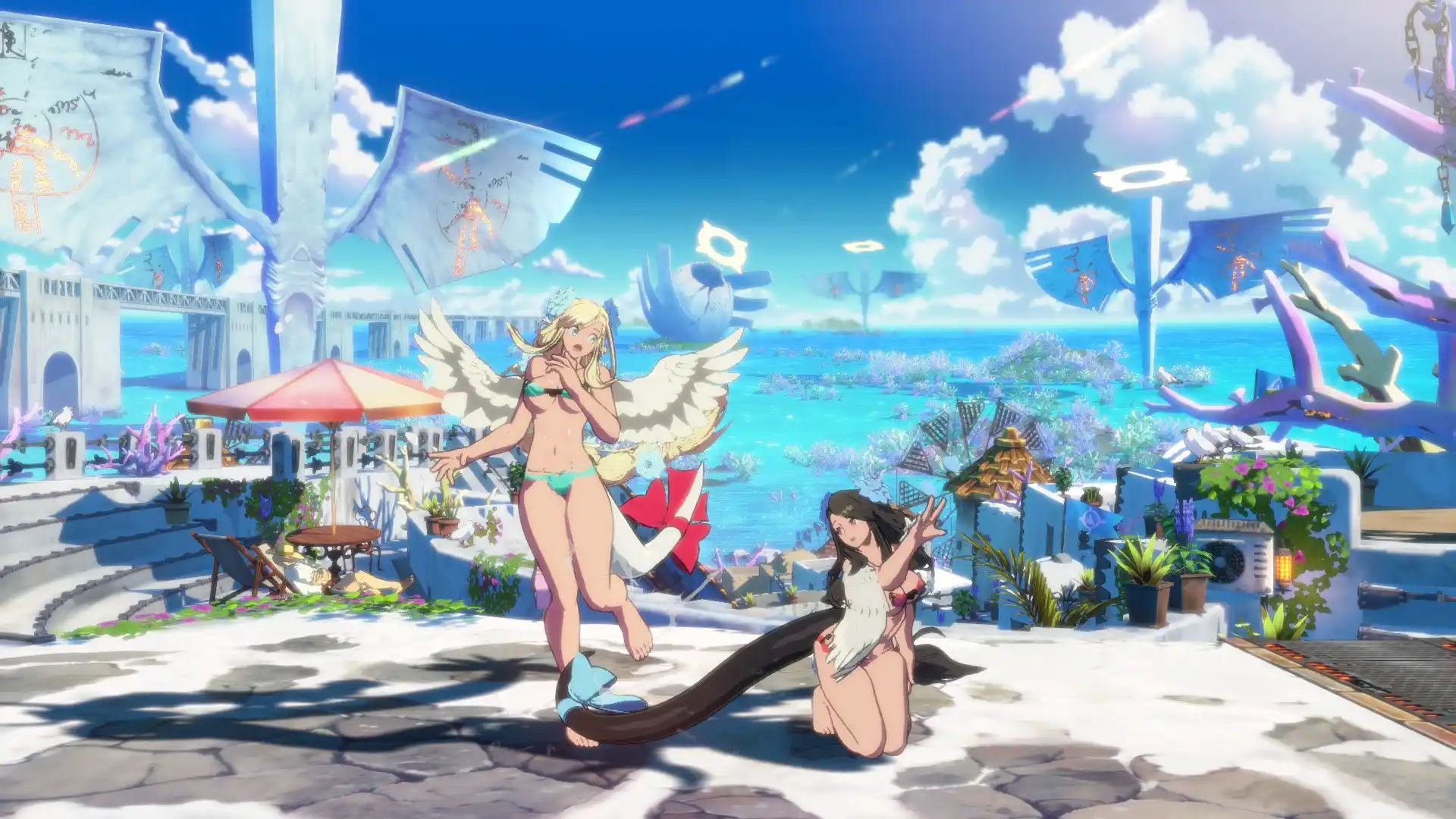 ギルティギアストライヴ ディズィー Dizzy Stringless Swimsuit (RedEye Color Variants) mod