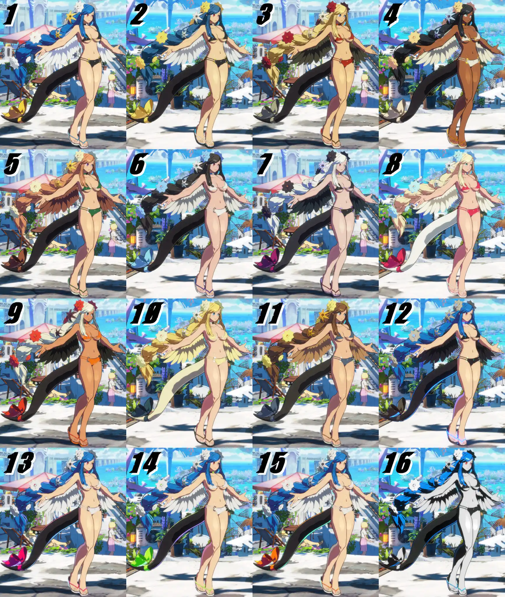 ギルティギアストライヴ ディズィー Summer Bikini Dizzy(Strive) mod
