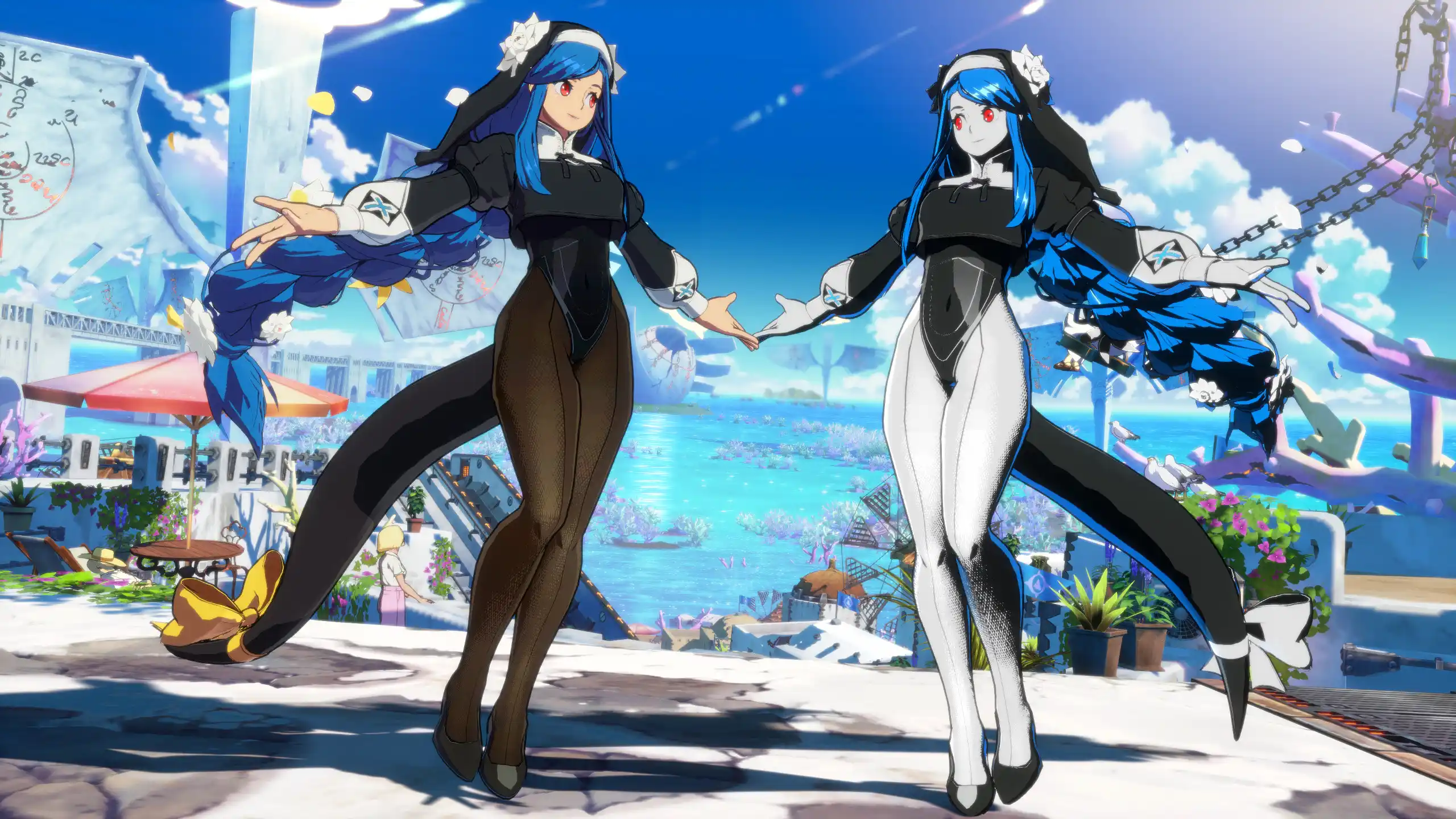 ギルティギアストライヴ ディズィー Leotard Nun Dizzy mod