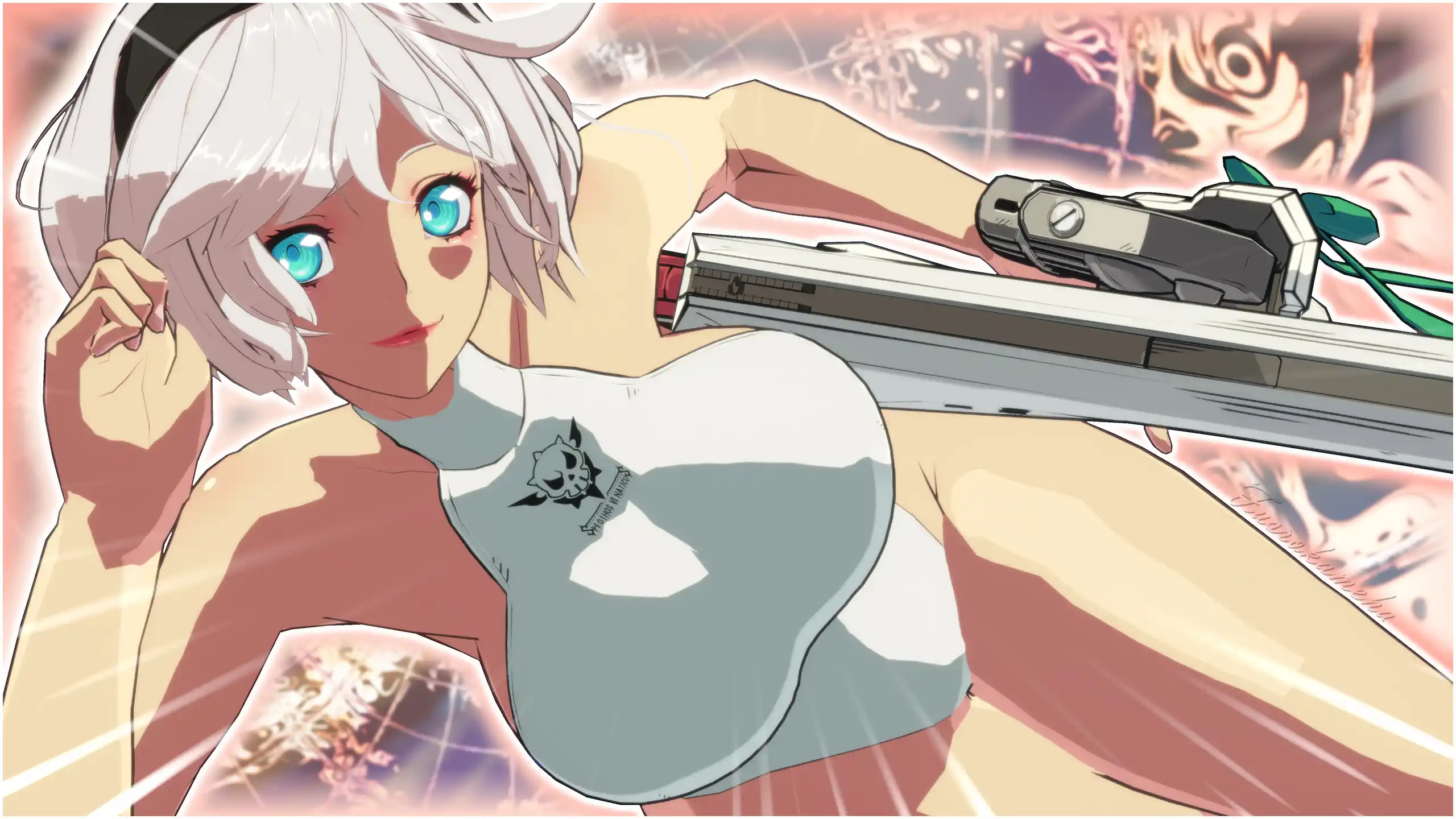 ギルティギアストライヴ エルフェルト One Piece Swimsuit Elphelt mod