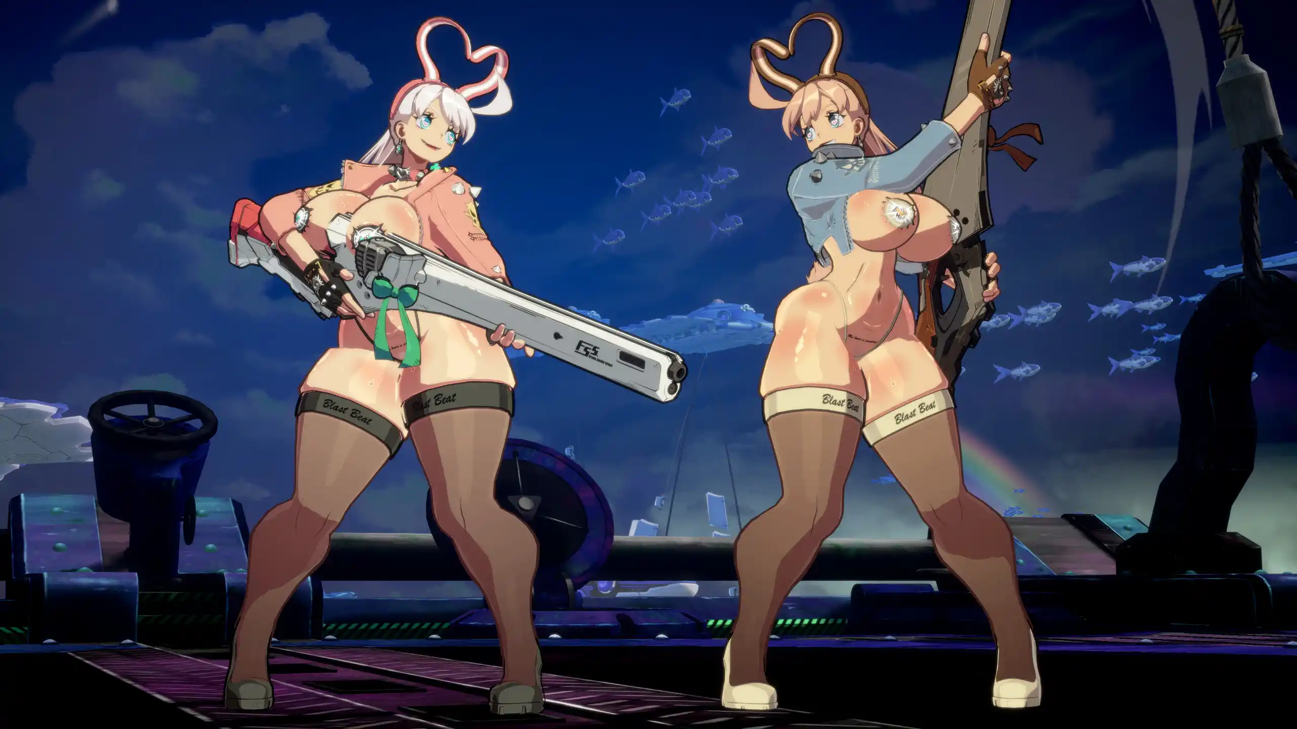 ギルティギアストライヴ エルフェルト Blast Heart Elphelt mod