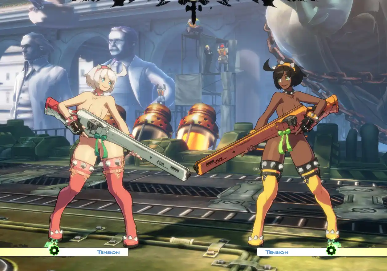 ギルティギアストライヴ エルフェルト Semi Nude Elphelt mod